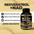 NAD+ Resveratrol x 100 Cápsulas