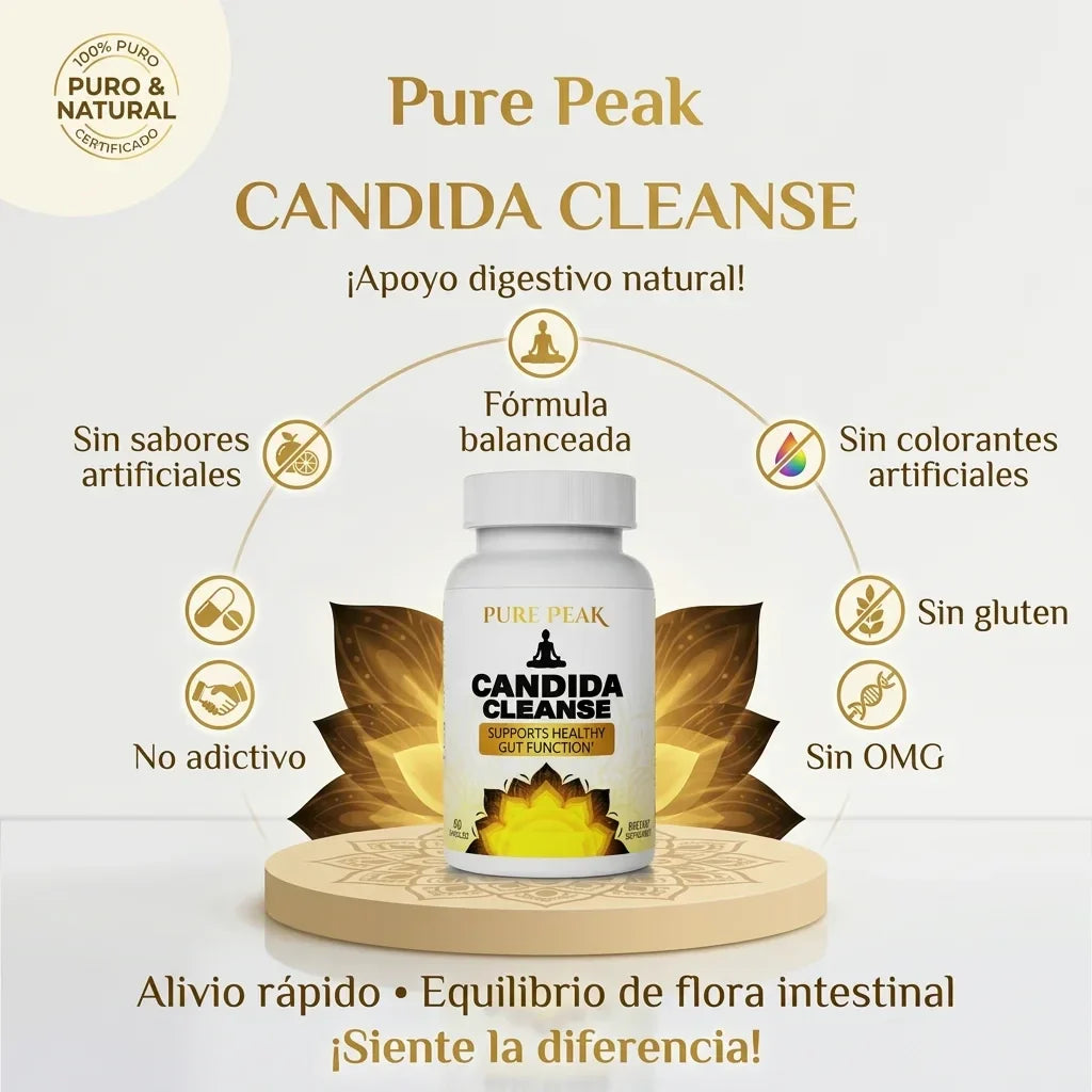 Candida Cleanse Total - Fórmula avanzada