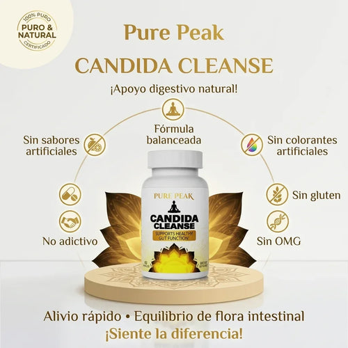 Candida Cleanse Total - Fórmula avanzada