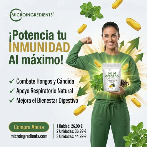 Aceite de Oregano | Elimina Hongos, Virus e Infecciones