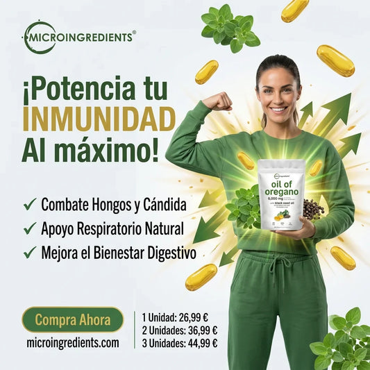 Aceite de Oregano | Elimina Hongos, Virus e Infecciones